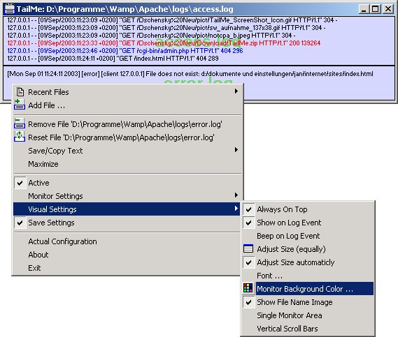 TailMe_ScreenShot